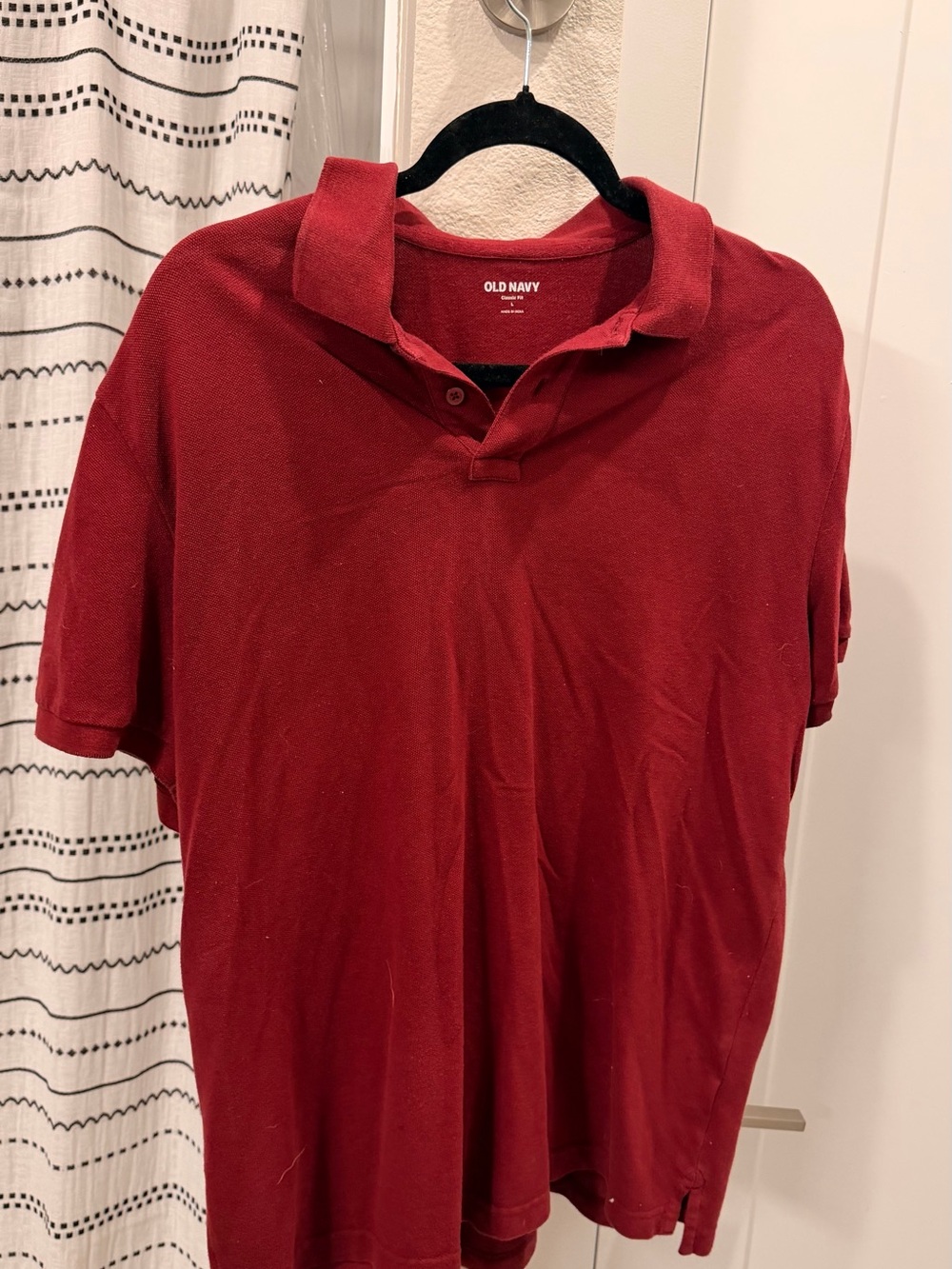 Old Navy Men’s Burgundy Polo Shirt